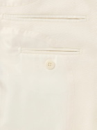 TOM FORD - Slim-Fit Grain de Poudre Silk Tuxedo Jacket - White