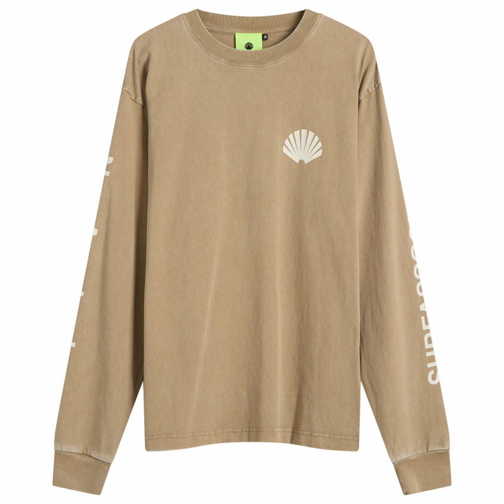 Photo: New Amsterdam Surf Association Men's Logo Long Sleeve T-Shirt in Seneca Rock