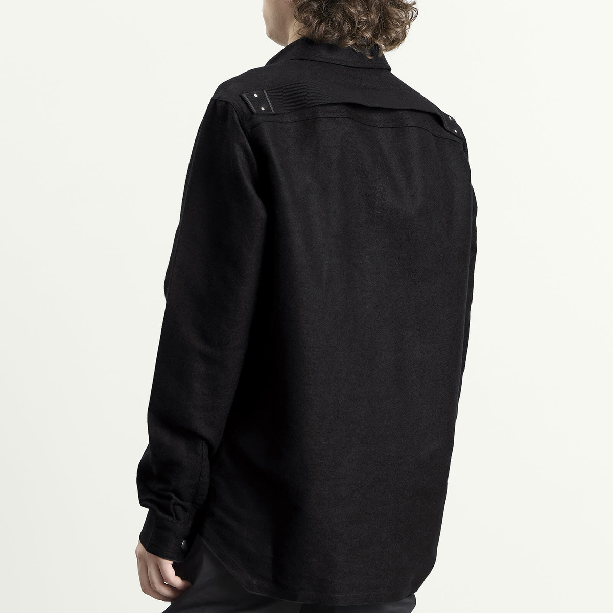 Rick Owens Men's Outershirt in Black