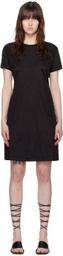 Filippa K Black Shiny Minidress