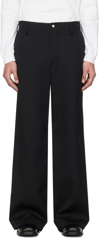 Photo: FUMITO GANRYU Black Reverse Trousers