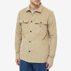 Dickies Men's Higginson Corduroy Shirt in Khaki