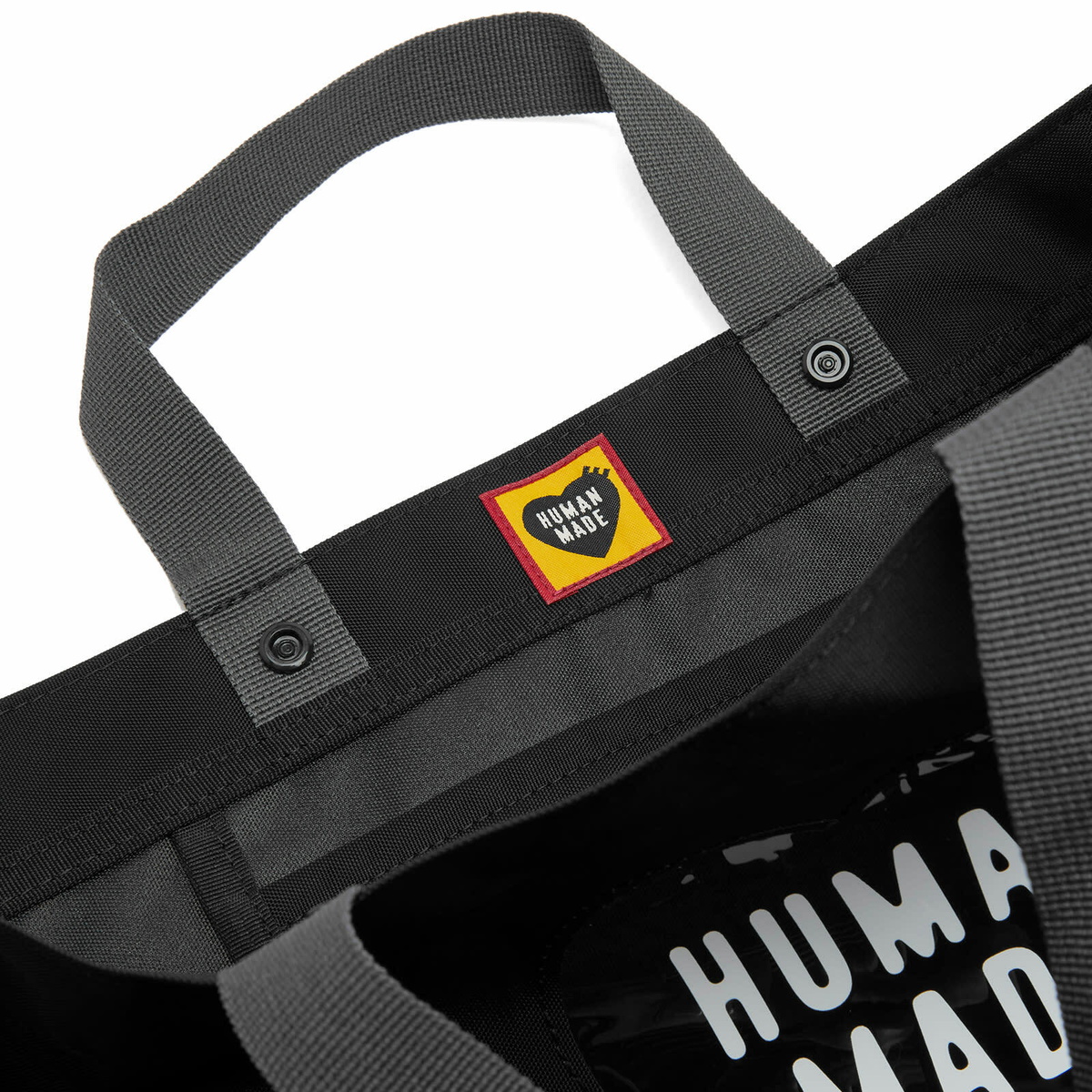 Human Made Men's Shoulder Tote Bag in Black Human Made