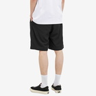 Dime Men's Pleated Twill Shorts in Black