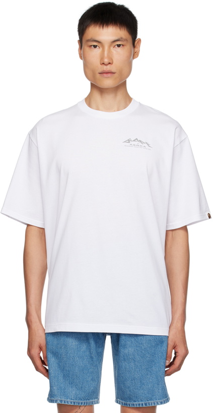 Photo: BAPE White Reflective T-Shirt