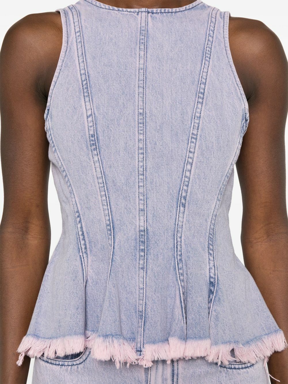 Marques'Almeida Denim Tank Top