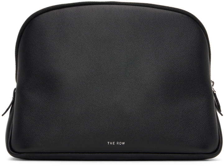 Photo: The Row Black Large Toiletry Pouch