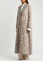 Forte_forte Chenille-jacquard Coat Cream