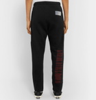 Heron Preston - NASA Printed Fleece-Back Cotton-Jersey Sweatpants - Black