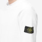 Stone Island Men's Brushed Cotton Crew Neck Sweat in White