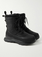 Canada Goose - Armstrong Rubber-Trimmed Nubuck Boots - Black