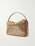 Acne Studios - Camero Camera Embellished Suede Shoulder Bag