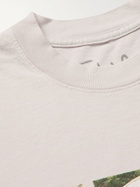 FRIENDS WITH ANIMALS - Printed Cotton-Jersey T-Shirt - Neutrals