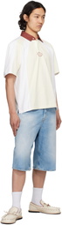 AMBUSH Off-White AMB Panelled Polo