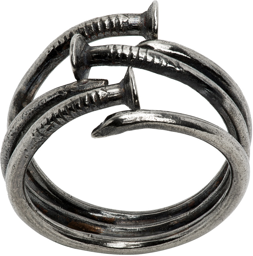 Guidi Silver Nail Ring