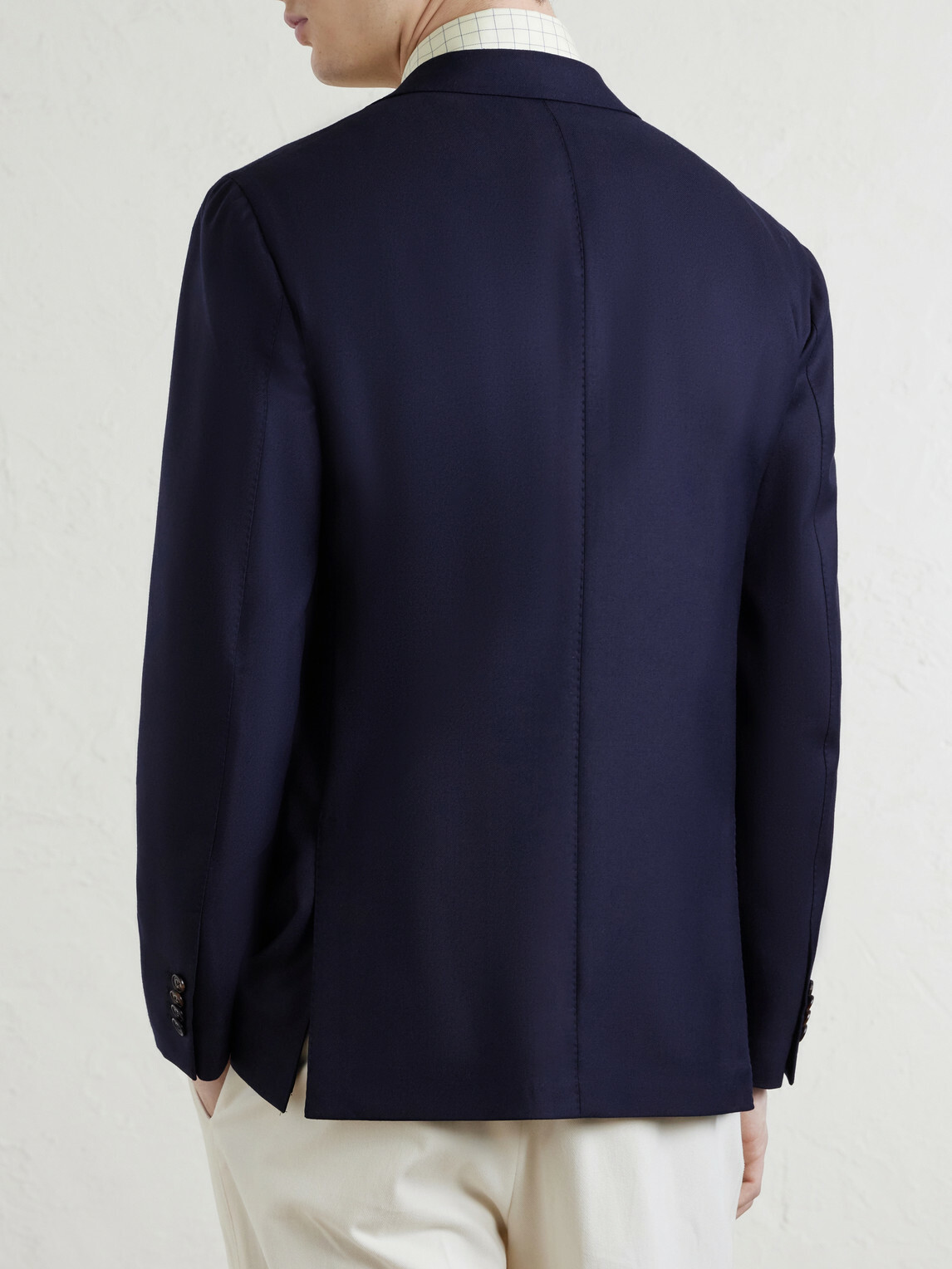 Dunhill - Cavendish 170s Wool Blazer - Blue