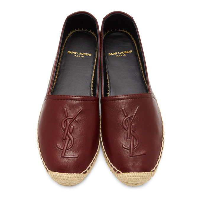 Maroon espadrilles store