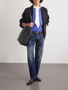 TOM FORD - Full-Grain Leather Tote Bag