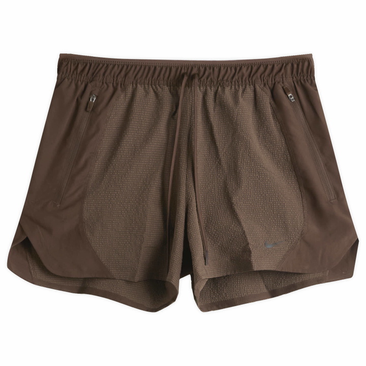 Photo: Nike Running Men's 5-Inch Short in Baroque Brown/Black/Blkref