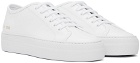 Common Projects White Tournament Super Low Sneakers