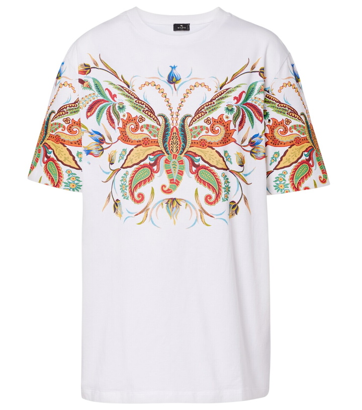 Photo: Etro Printed cotton jersey T-shirt