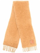 LOEWE - Mohair And Wool Fringed Scarf