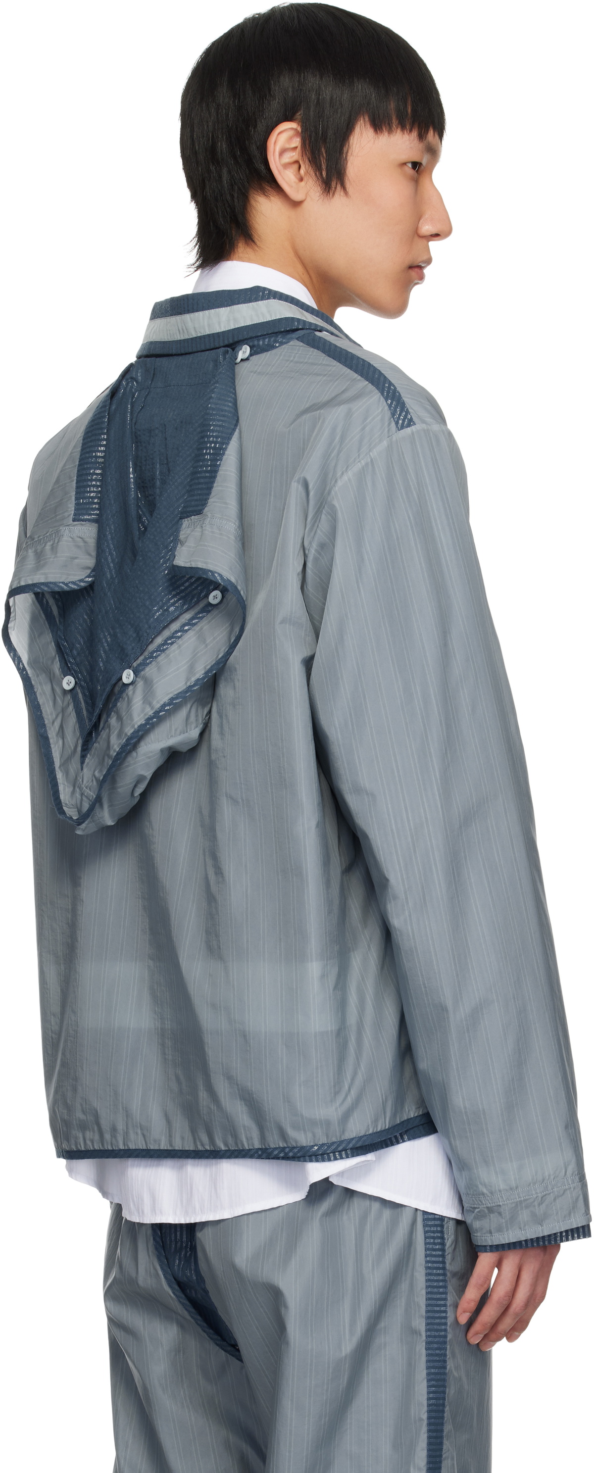 Craig Green Blue Layered Shell Jacket