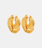 Zimmermann Paint Stroke gold-plated hoop earrings