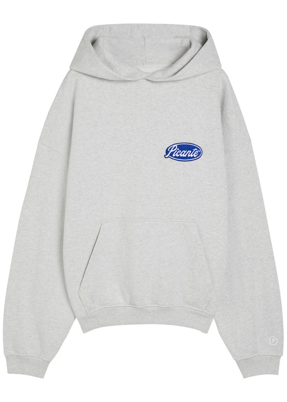 Photo: Picante Senna Hooded Cotton Sweatshirt Grey