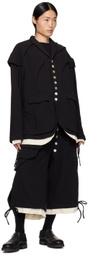 ænrmòus Black Benedetta Shorts