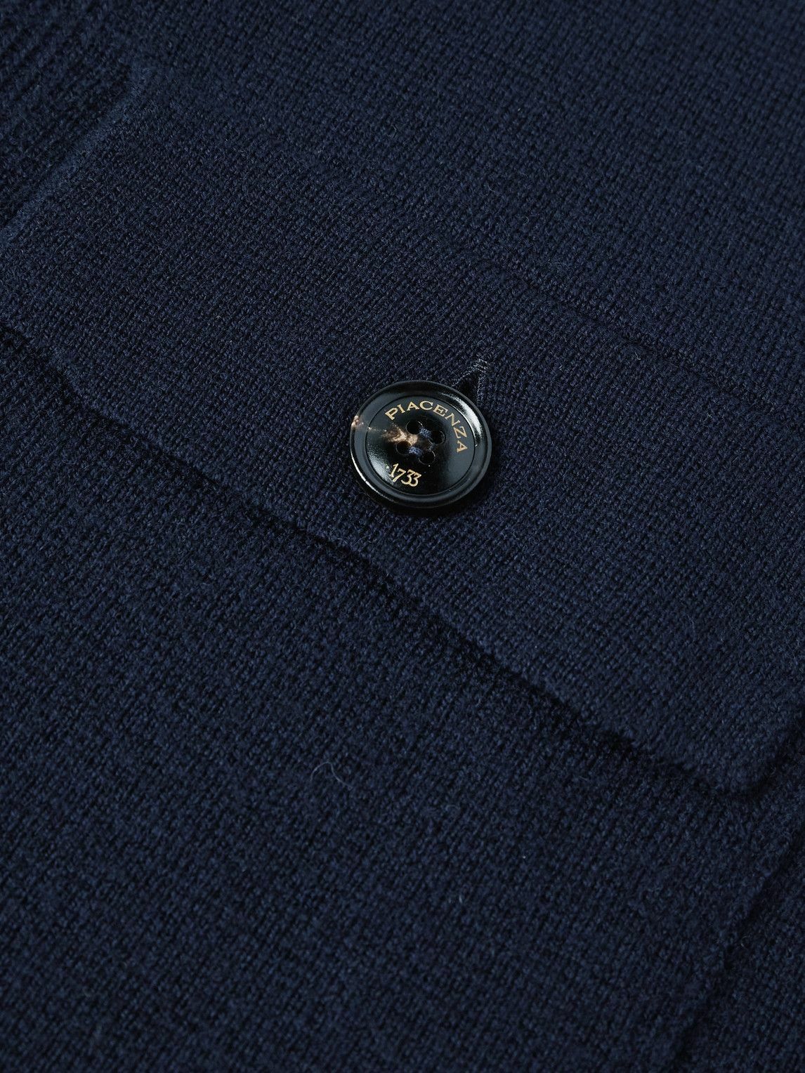 PIACENZA 1733 - Wool Overshirt - Blue