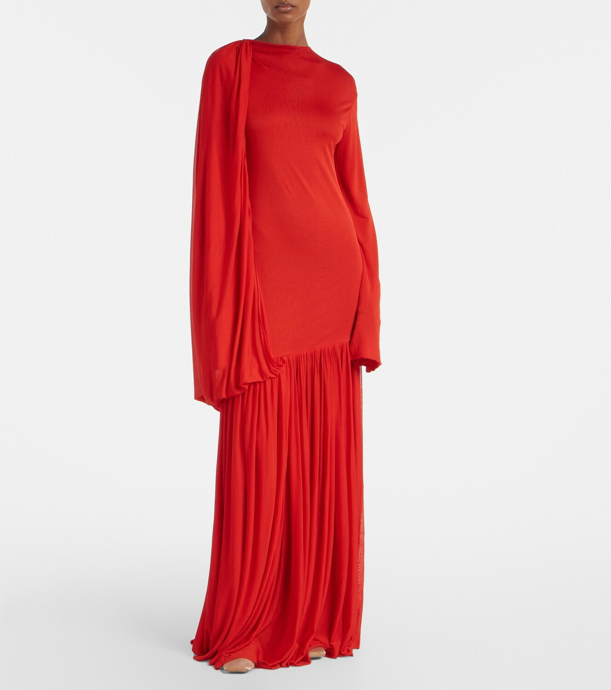 Calvin Klein Collection Sara draped jersey gown