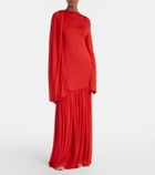 Calvin Klein Collection Sara draped jersey gown