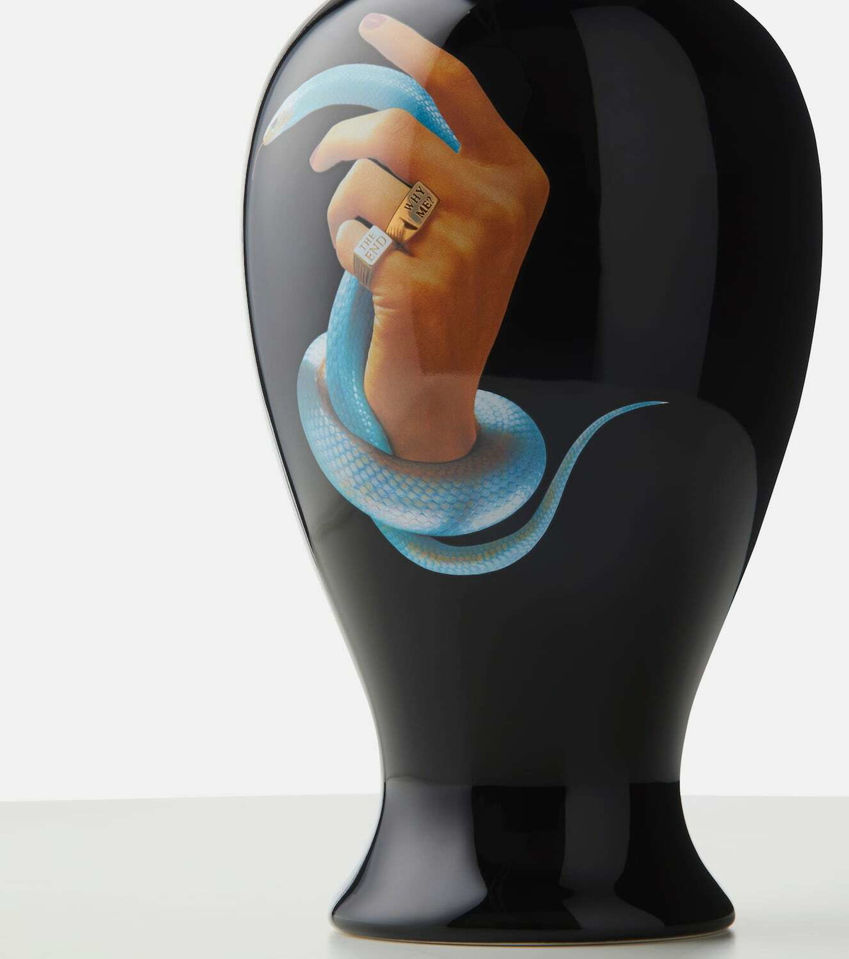 Seletti x Toiletpaper Hands with Snakes vase