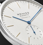NOMOS Glashütte - Orion Neomatik Automatic 41mm Stainless Steel and Leather Watch, Ref. No. 360 - White