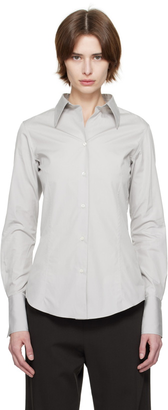 Photo: FLORE FLORE Gray Giulia Shirt