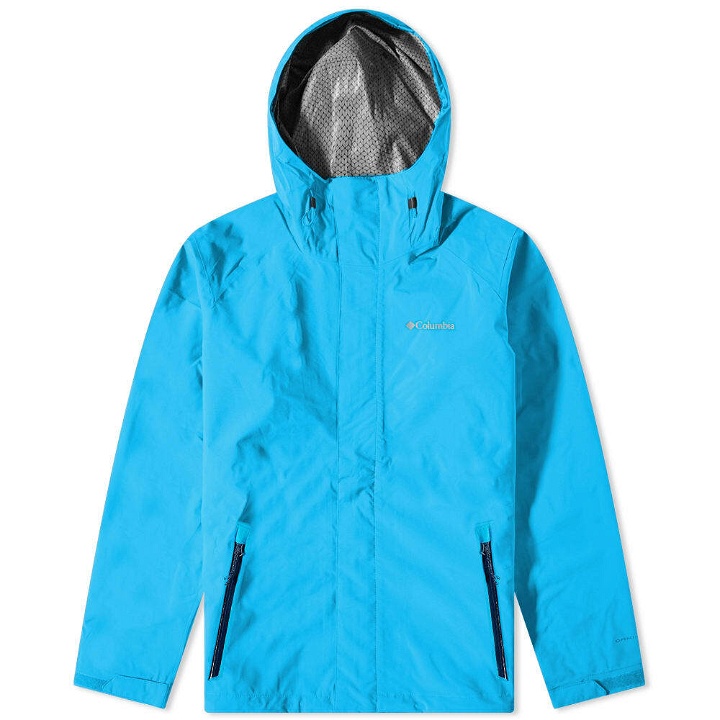 Photo: Columbia Men's Earth Explorer™ Shell Jacket in Compass Blue