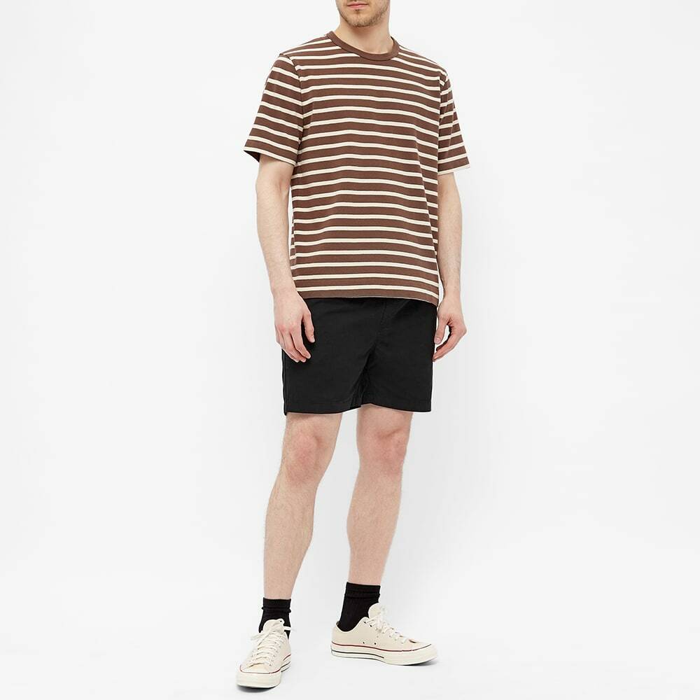 Colorful Standard Men's Classic Organic Twill Shorts in Deep Black