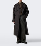 Lemaire Cotton-blend gabardine trench coat