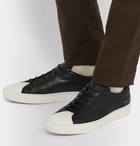 Common Projects - Achilles Retro Textured-Leather Sneakers - Men - Black