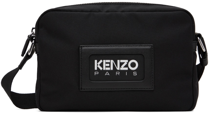 Kenzo Black Kenzo Paris Crossbody Bag Kenzo