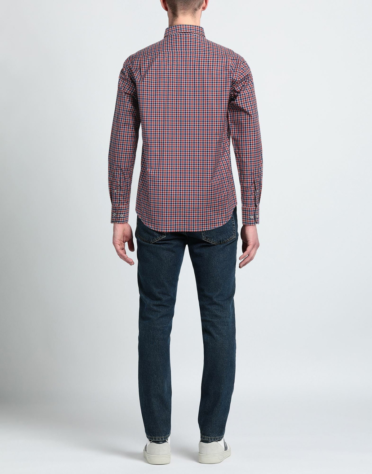 Paul & Shark Mens Shirt Brick