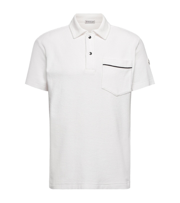 Photo: Moncler - Cotton polo shirt