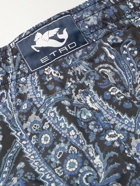 ETRO - Mid-Length Floral-Print Swim Shorts - Blue