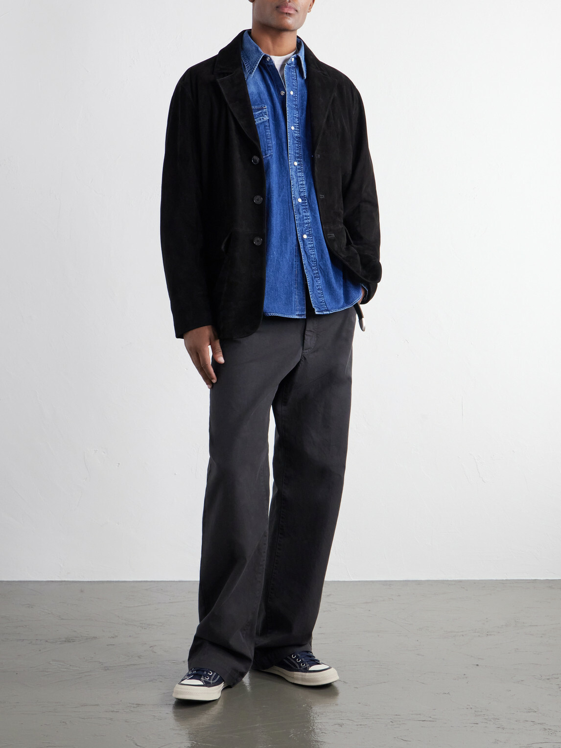 Visvim - Social Sculpture Denim Shirt - Blue