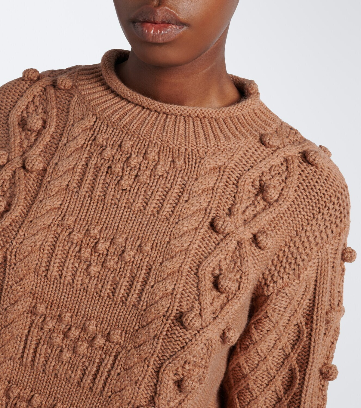 Emilia Wickstead Milo cable-knit wool sweater