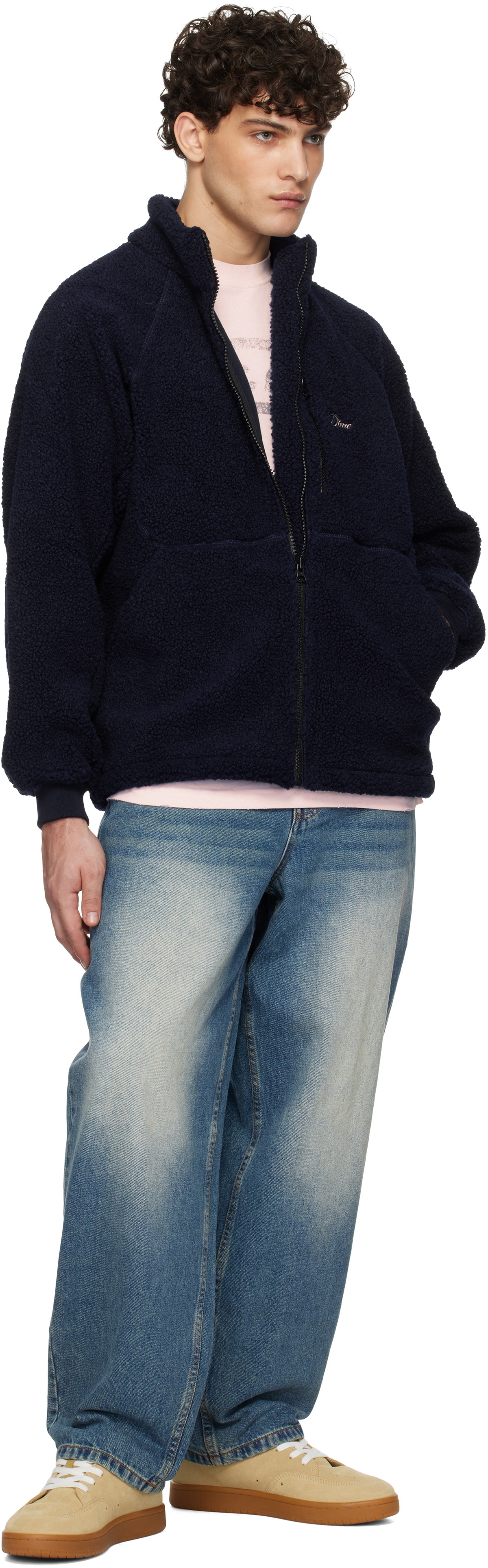Dime Blue Classic Baggy Jeans