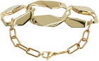 Situationist Gold Cable Chain Bracelet