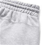 adidas Originals - R.Y.V. Tapered Logo-Appliquéd Mélange Loopback Cotton-Jersey Sweatpants - Gray