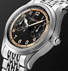 MONTBLANC - 1858 Monopusher Automatic Chronograph 42mm Stainless Steel, Ref. No. 125582 - Black